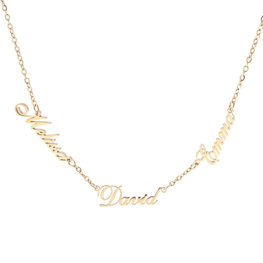 Personalized Necklace with Multiple Names