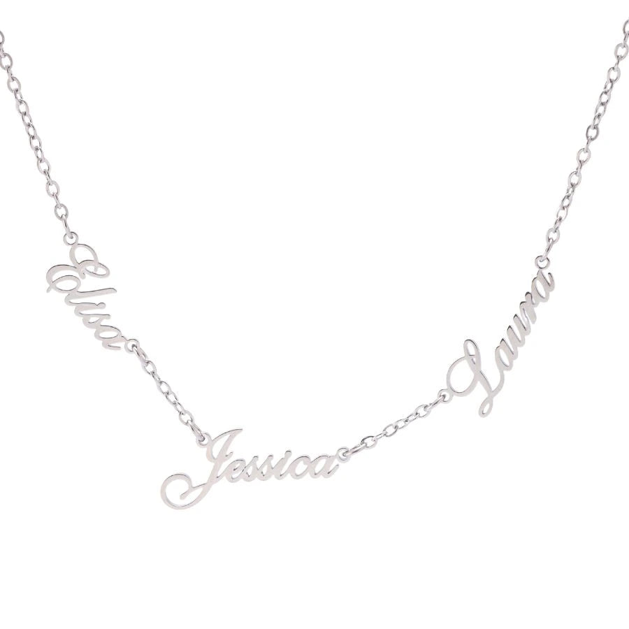 Personalized Necklace with Multiple Names