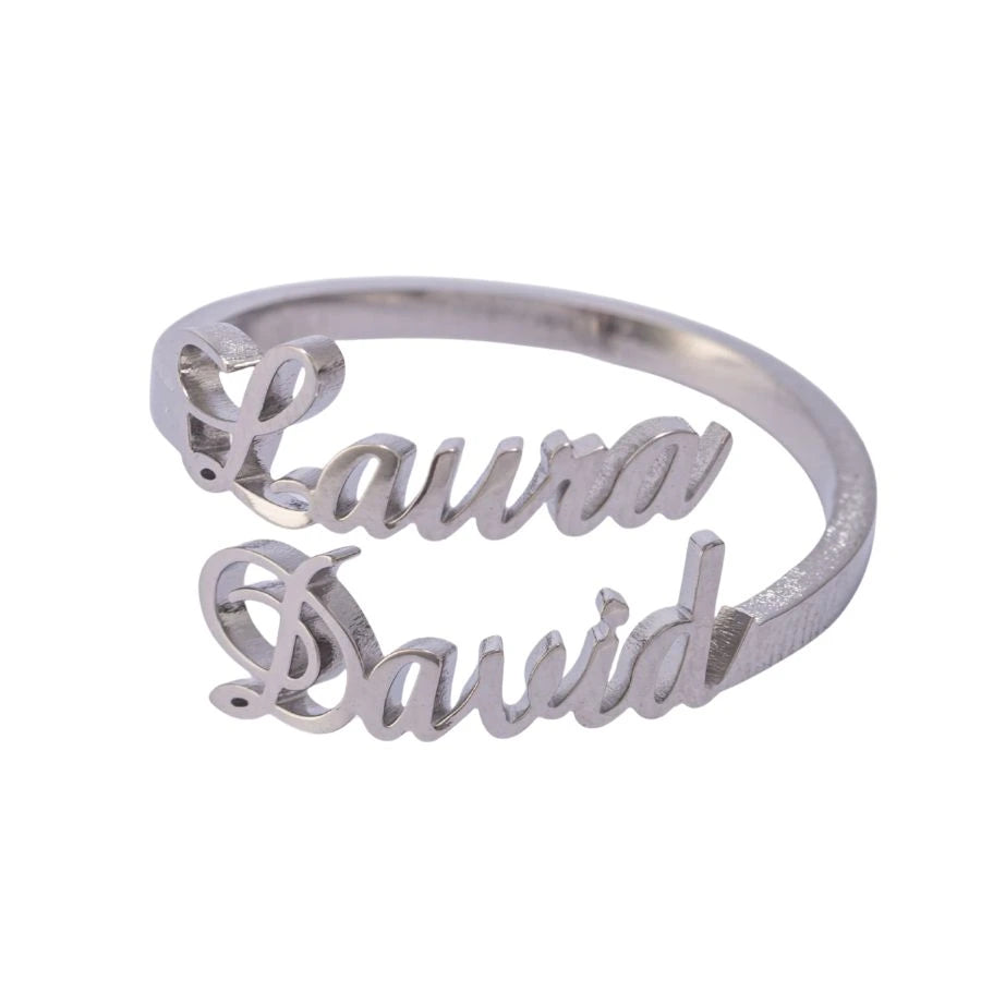 Personalized Ring with Two Names