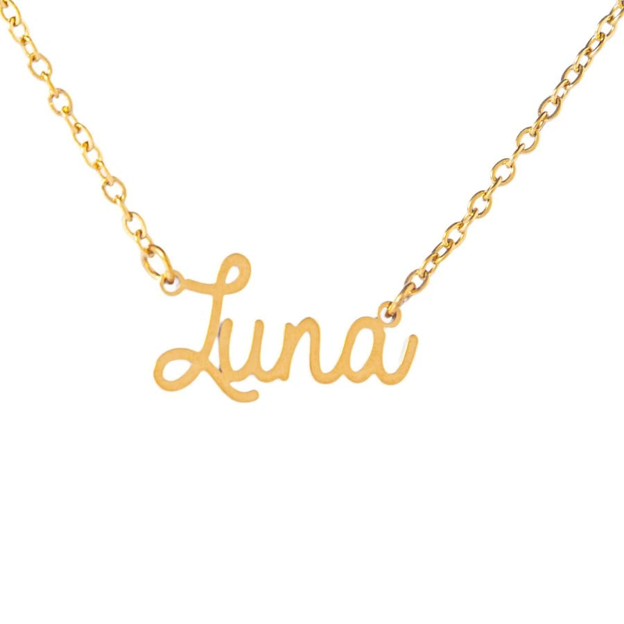 Personalized Cursive Name Necklace