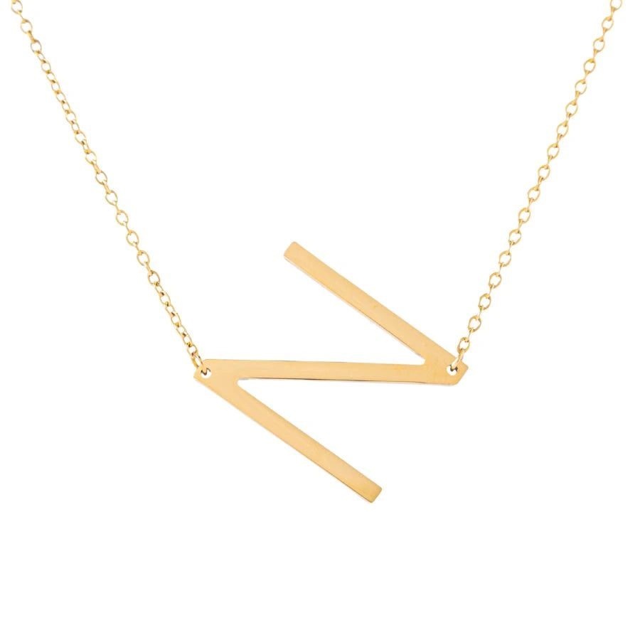 Personalized Initial Uppercase Necklace