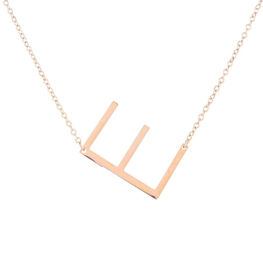 Personalized Initial Uppercase Necklace