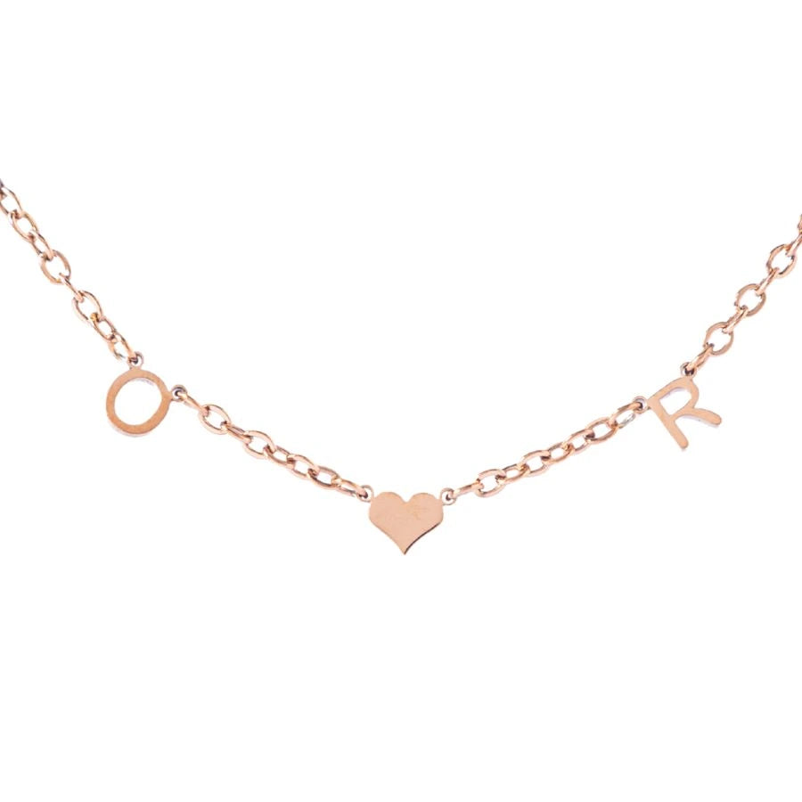 Necklace with Initials