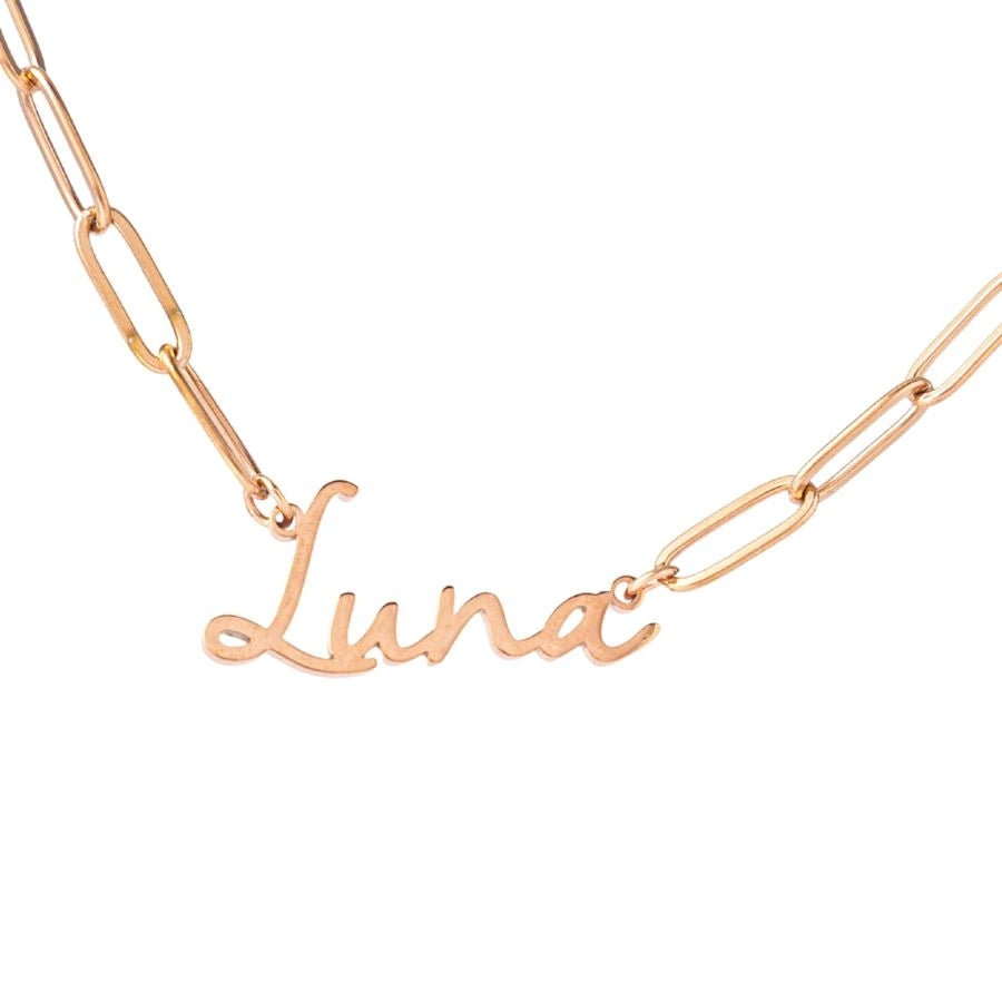 Script Name Necklace