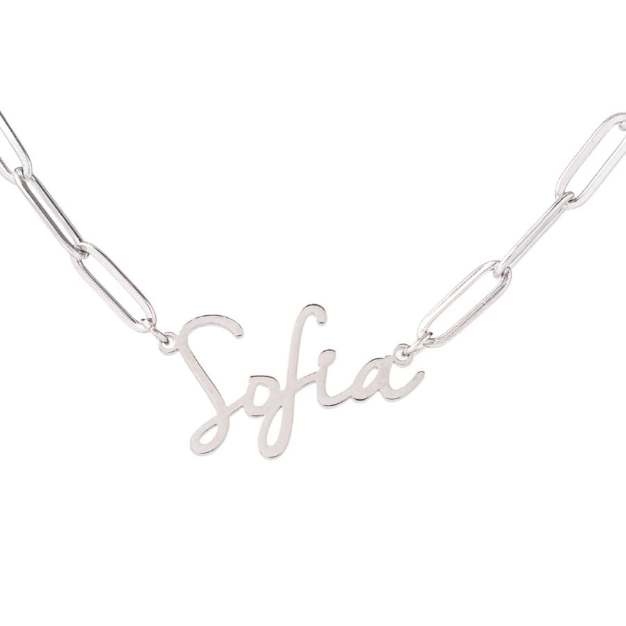 Script Name Necklace