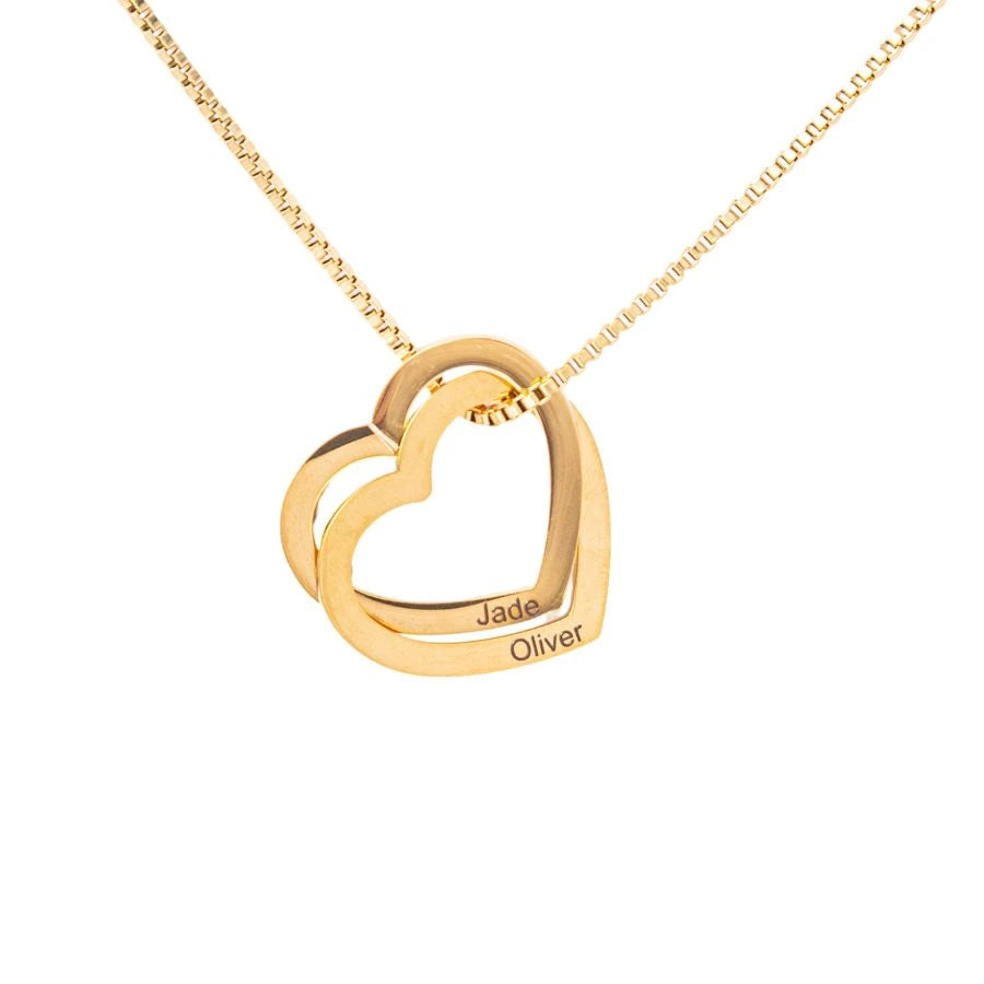 Interlocking Hearts Necklace
