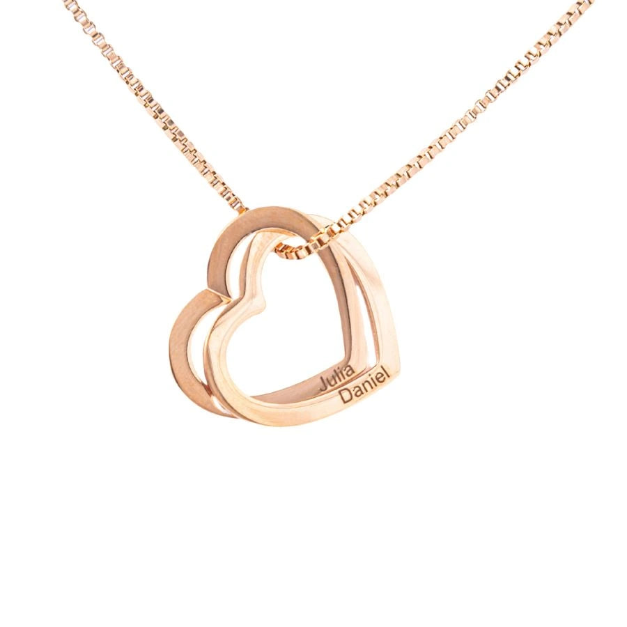 Interlocking Hearts Necklace