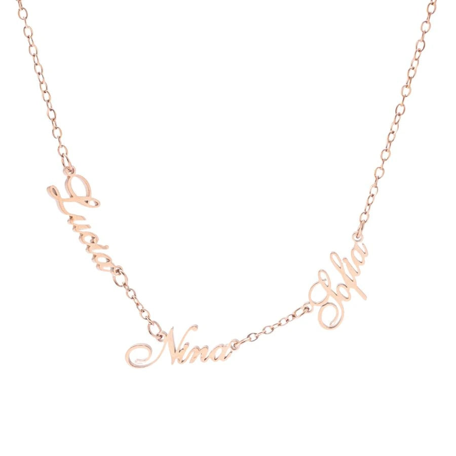 Personalized Necklace with Multiple Names