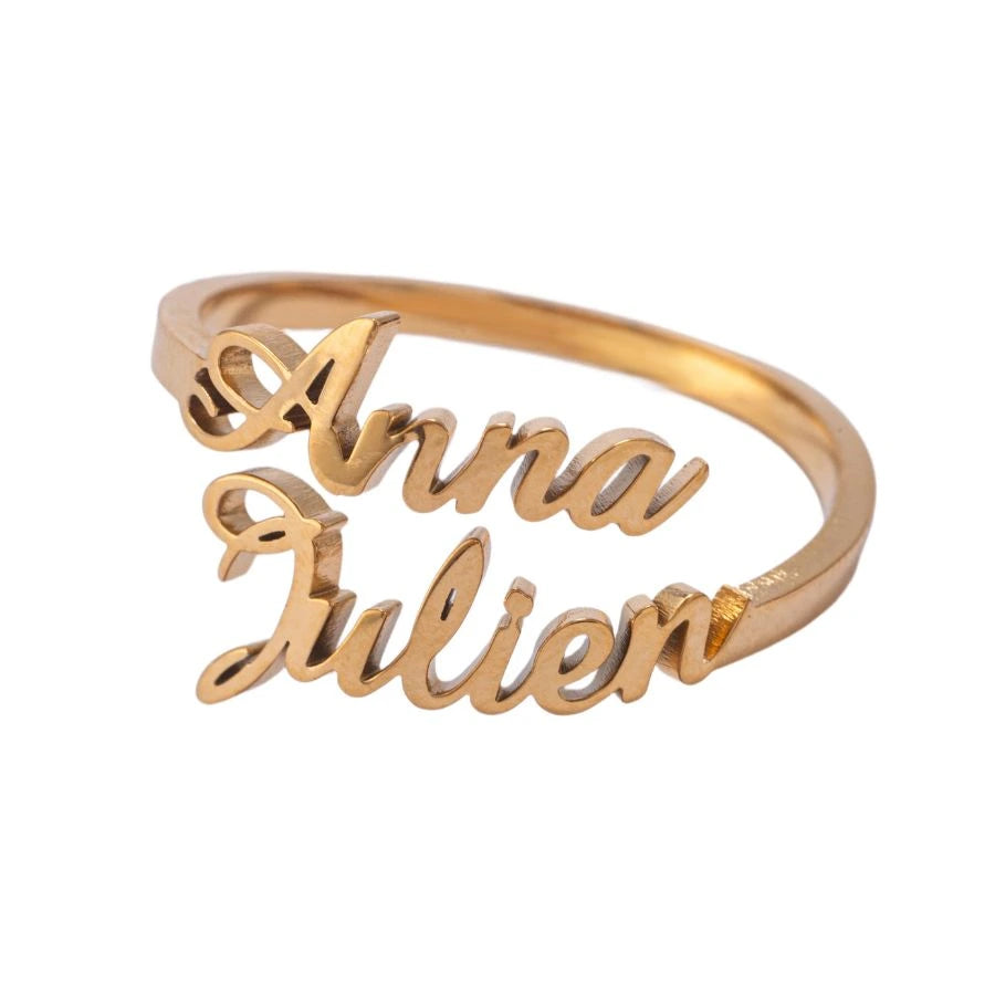 Personalized Ring with Two Names