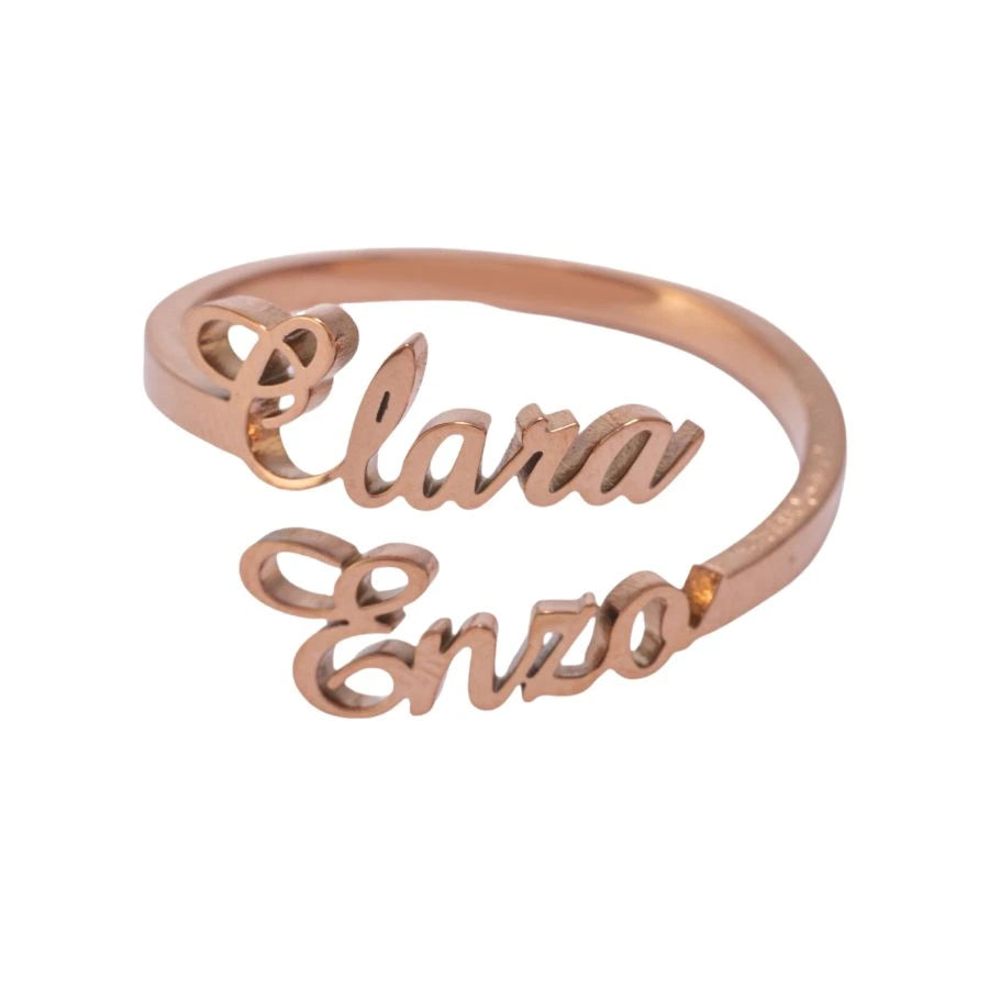 Personalized Ring with Two Names